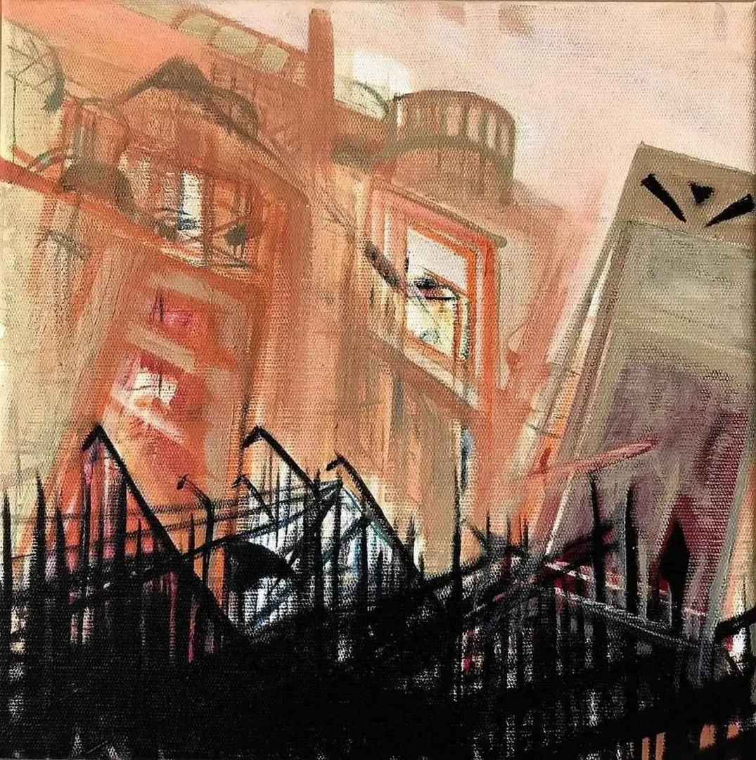 ELİF GÜLTEN — “25x25”, 2017 "25x25" eseri ELİF GÜLTEN tarafından 2017 yılında 25x25 cm ölçülerinde Tuval üzeri akrilik boya tekniği ile yapılmıştır.