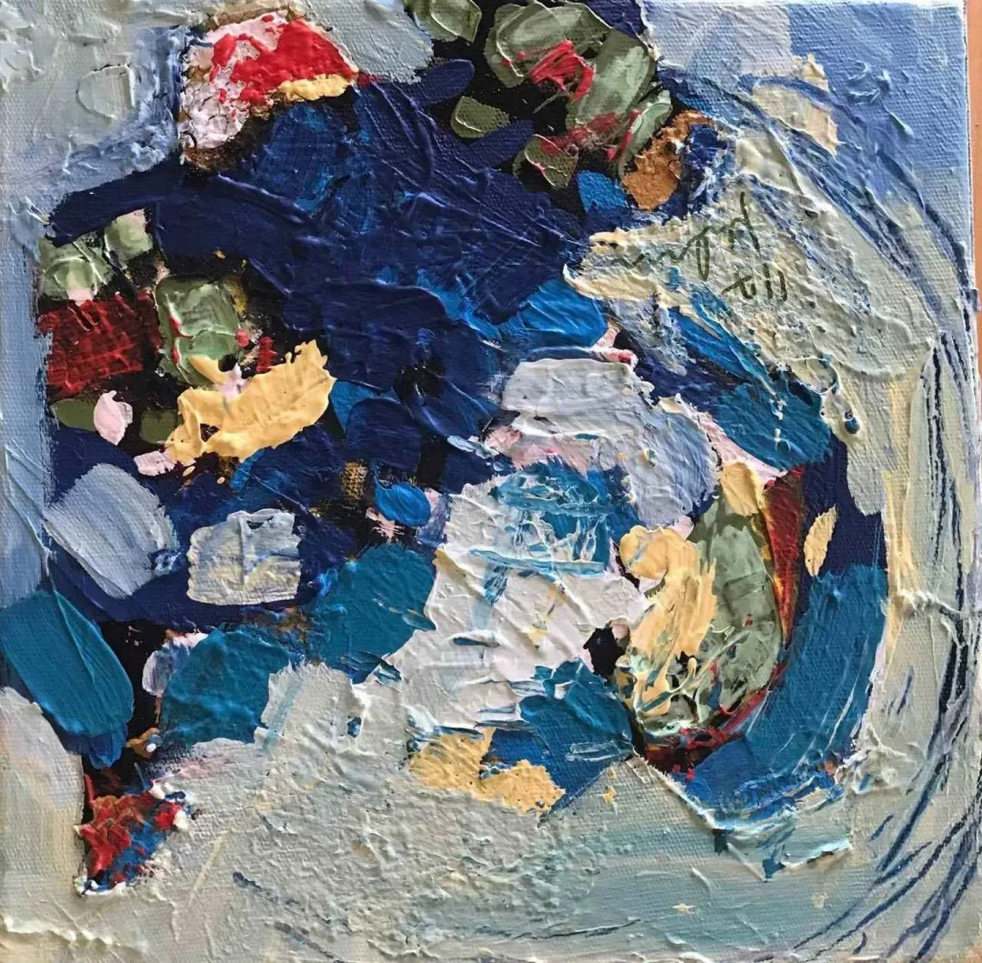 MERVE GÜVEN — “25x25”, 2017 "25x25" eseri MERVE GÜVEN tarafından 2017 yılında 25x25 cm ölçülerinde Tuval üzeri akrilik boya tekniği ile yapılmıştır.