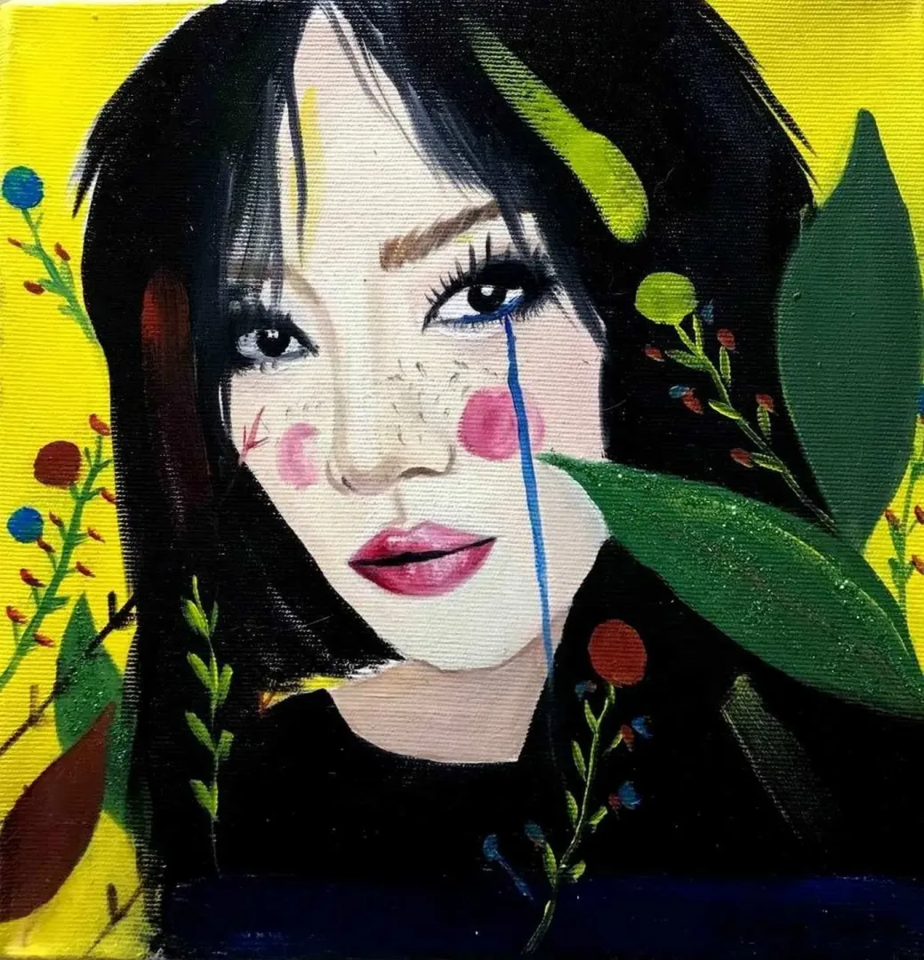 SANİYE ÖZBEK — “25x25”, 2017 "25x25" eseri SANİYE ÖZBEK tarafından 2017 yılında 25x25 cm ölçülerinde Tuval üzeri akrilik boya tekniği ile yapılmıştır.