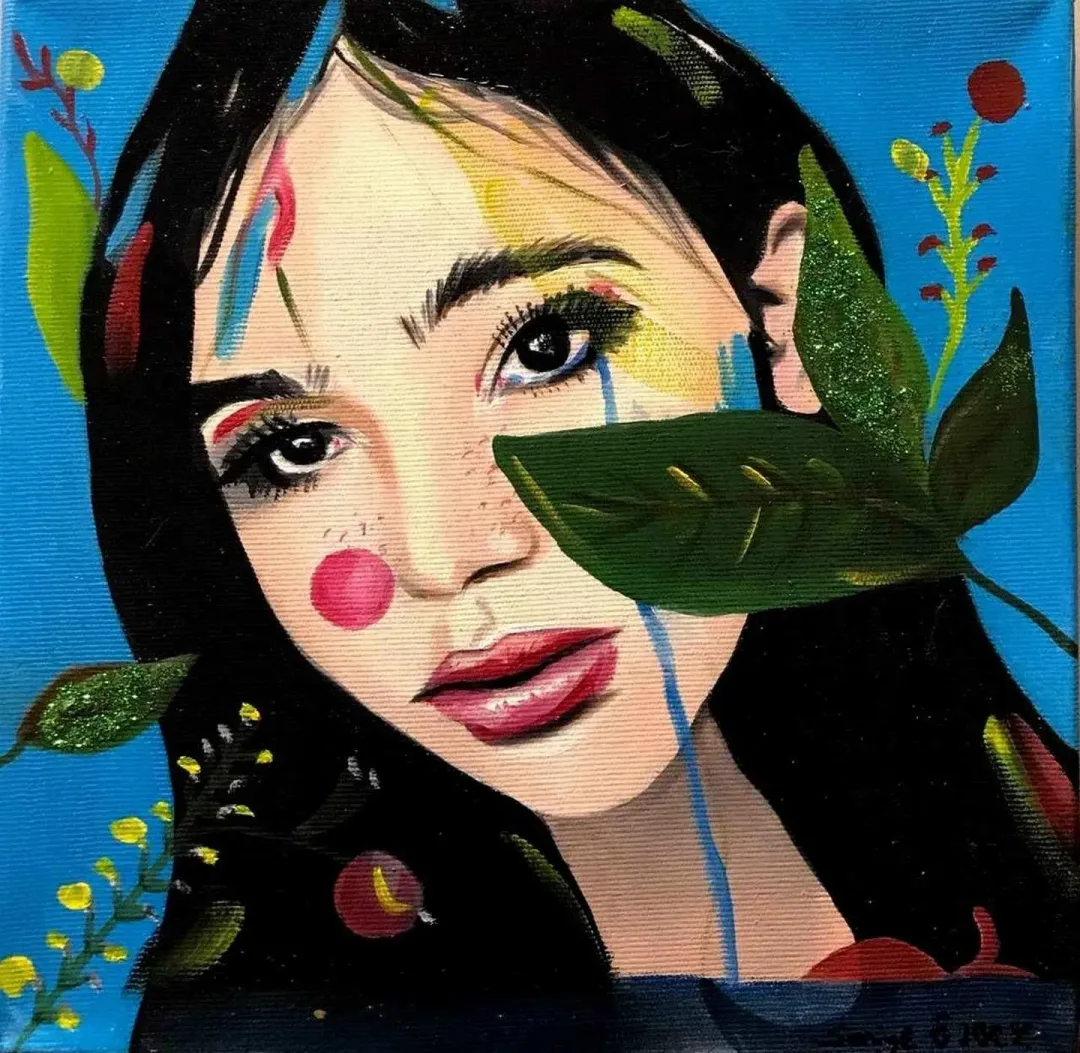 SANİYE ÖZBEK — “25x25”, 2017 "25x25" eseri SANİYE ÖZBEK tarafından 2017 yılında 25x25 cm ölçülerinde Tuval üzeri akrilik boya tekniği ile yapılmıştır.