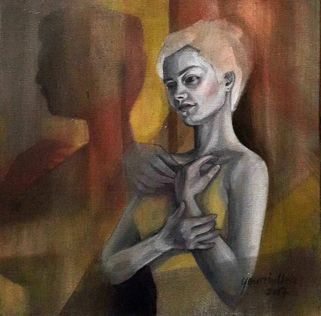 YASEMİN UZUN — “Kara Tahta”, 2017 "Kara Tahta" eseri YASEMİN UZUN tarafından 2017 yılında 25x25 cm ölçülerinde Tuval üzeri yağlı boya tekniği ile yapılmıştır.