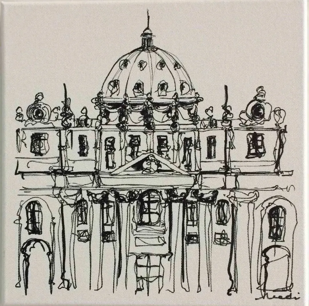 MEDİHA ESMERAY — “isimsiz”, 2017 "isimsiz" eseri MEDİHA ESMERAY tarafından 2017 yılında 25x25 cm ölçülerinde Tuval üzeri yağlı boya tekniği ile yapılmıştır.
