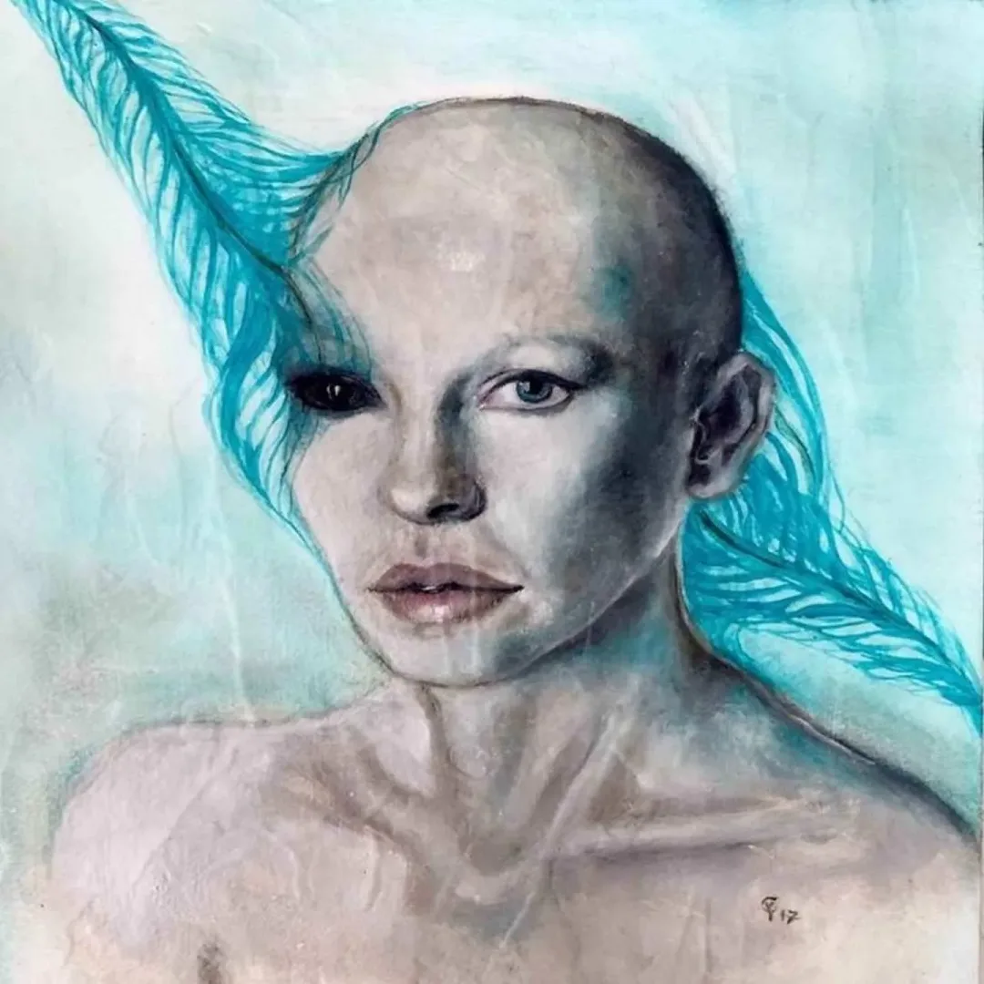 ÇİĞDEM YILDIRIM — “isimsiz”, 2017 "isimsiz" eseri ÇİĞDEM YILDIRIM tarafından 2017 yılında 25x25 cm ölçülerinde Tuval üzeri yağlı boya tekniği ile yapılmıştır.