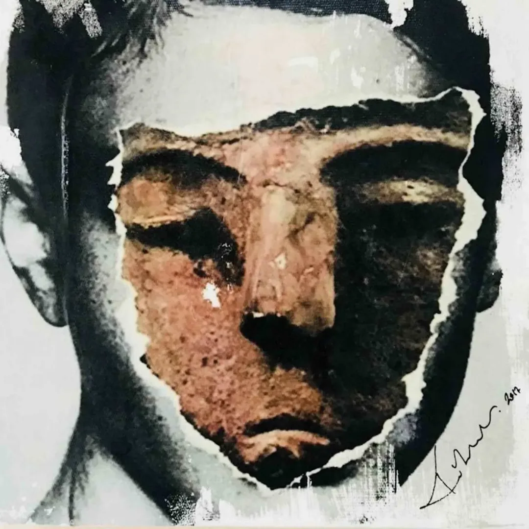 KÜBRA ŞAHİN ÇEKEN — “Seyr-i Sima”, 2017 "Seyr-i Sima" eseri KÜBRA ŞAHİN ÇEKEN tarafından 2017 yılında 25x25 cm ölçülerinde Tuval üzeri karışık teknik tekniği ile yapılmıştır.
