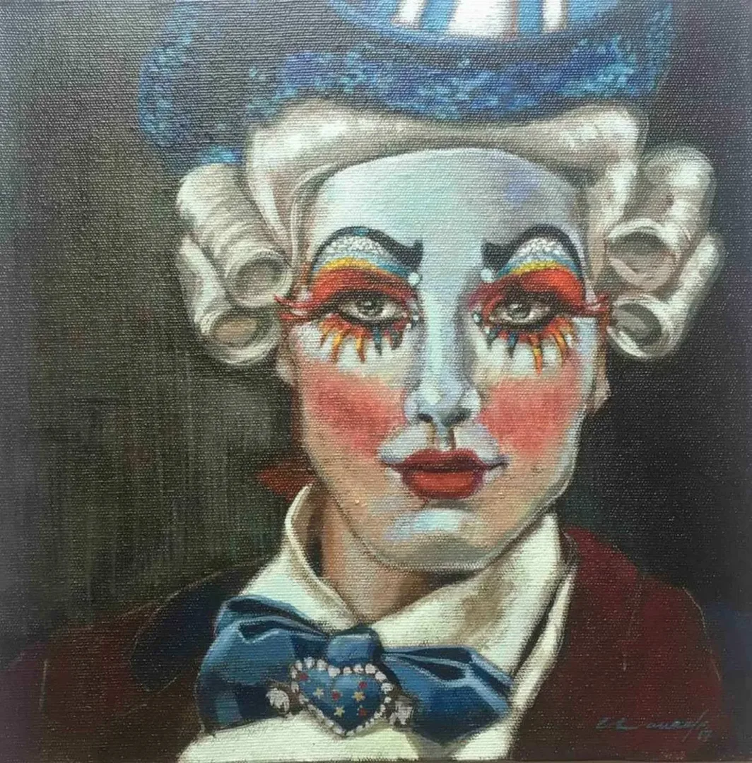 CENGİZHAN KONURALP — “isimsiz”, 2017 "isimsiz" eseri CENGİZHAN KONURALP tarafından 2017 yılında 25x25 cm ölçülerinde Tuval üzeri yağlı boya tekniği ile yapılmıştır.