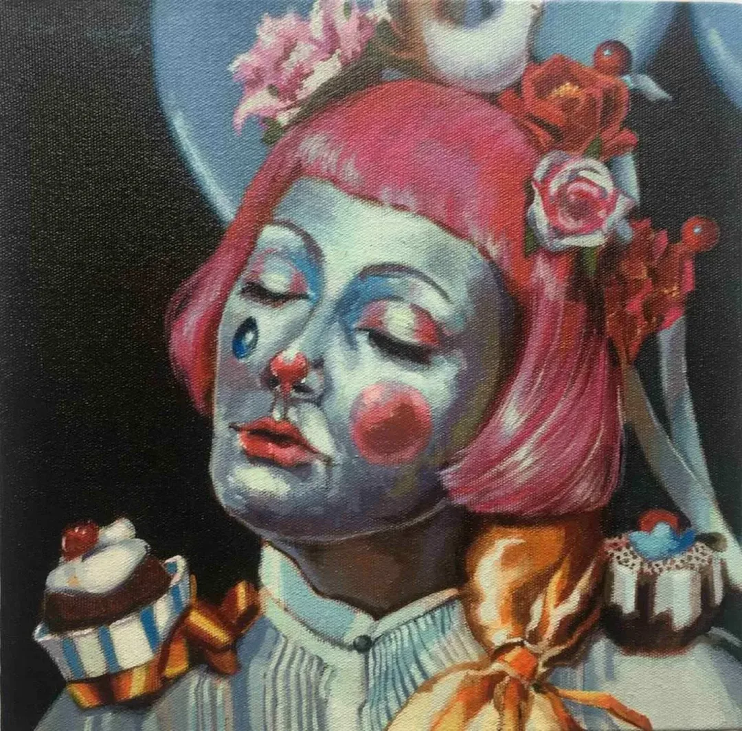 CENGİZHAN KONURALP — “isimsiz”, 2017 "isimsiz" eseri CENGİZHAN KONURALP tarafından 2017 yılında 25x25 cm ölçülerinde Tuval üzeri yağlı boya tekniği ile yapılmıştır.