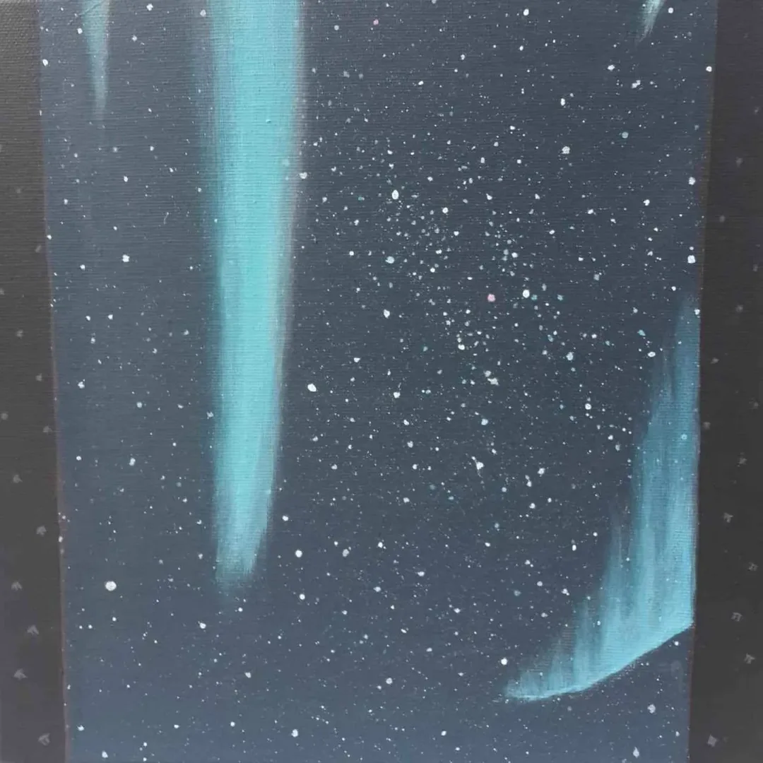 ÖMER FARUK AYKAN — “isimsiz”, 2017 "isimsiz" eseri ÖMER FARUK AYKAN tarafından 2017 yılında 25x25 cm ölçülerinde Tuval üzeri yağlı boya tekniği ile yapılmıştır.