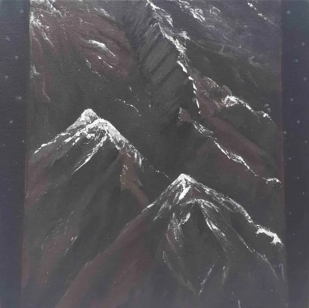 ÖMER FARUK AYKAN — “isimsiz”, 2017 "isimsiz" eseri ÖMER FARUK AYKAN tarafından 2017 yılında 25x25 cm ölçülerinde Tuval üzeri yağlı boya tekniği ile yapılmıştır.