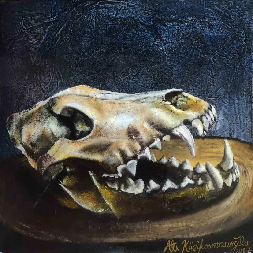 ALİ FATİH KÜÇÜKOSMANOĞLU — “isimsiz”, 2017 "isimsiz" eseri ALİ FATİH KÜÇÜKOSMANOĞLU tarafından 2017 yılında 25x25 cm ölçülerinde Tuval üzeri yağlı boya tekniği ile yapılmıştır.