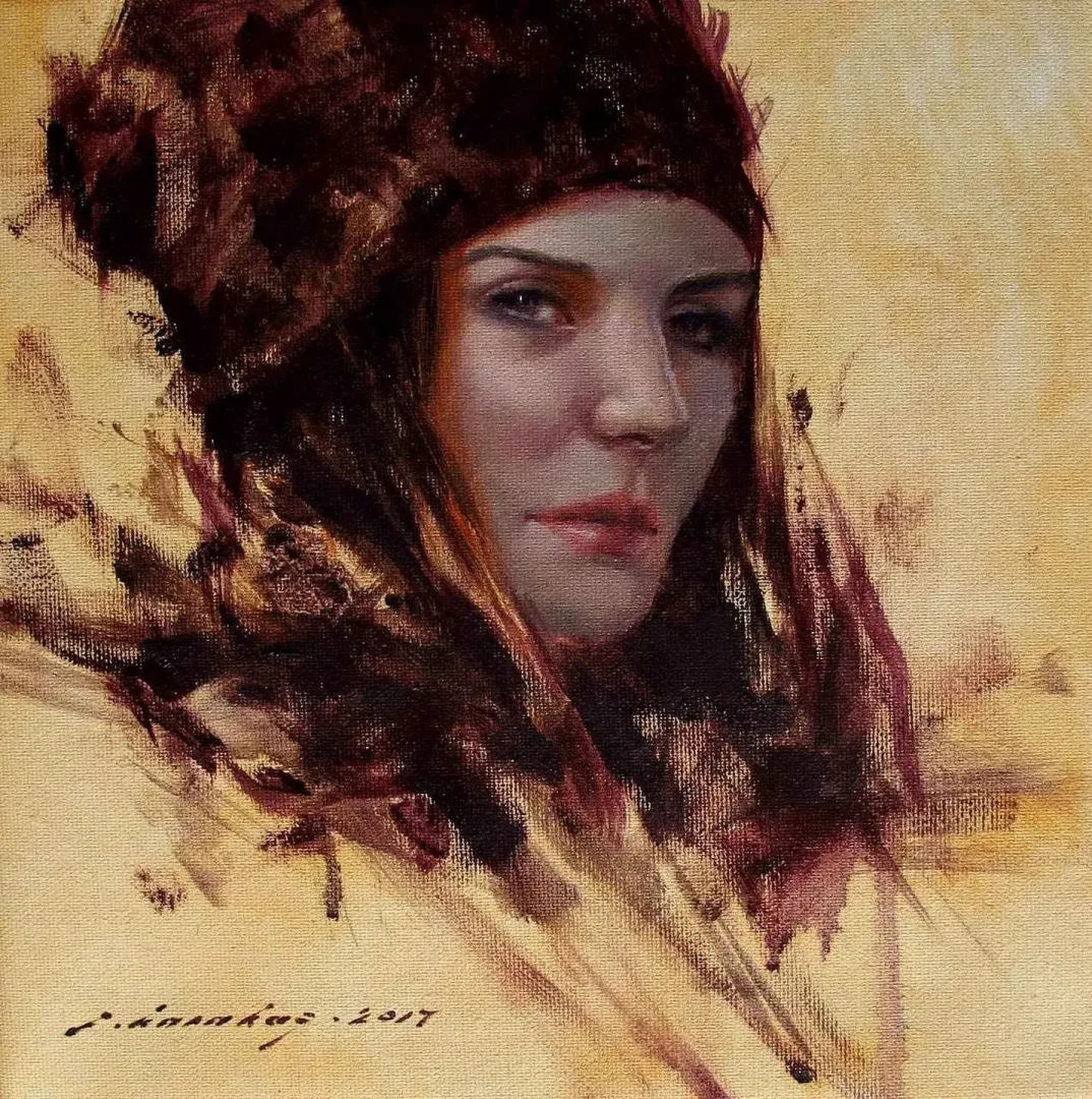 FATİH KARAKAŞ — “isimsiz”, 2017 "isimsiz" eseri FATİH KARAKAŞ tarafından 2017 yılında 25x25 cm ölçülerinde Tuval üzeri yağlı boya tekniği ile yapılmıştır.