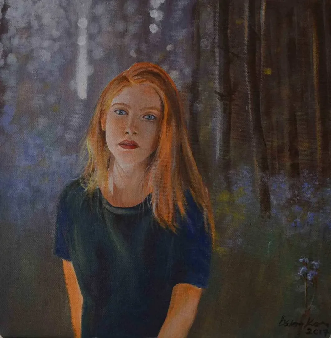 ÖZLEM KARA — “isimsiz”, 2017 "isimsiz" eseri ÖZLEM KARA tarafından 2017 yılında 25x25 cm ölçülerinde Tuval üzeri yağlı boya tekniği ile yapılmıştır.