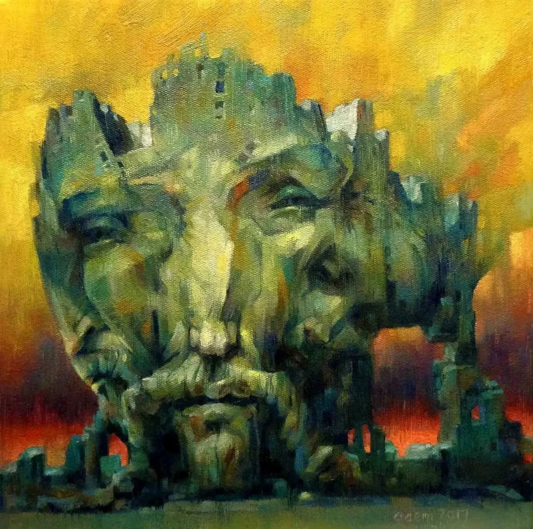 ADEM BAŞPINAR — “isimsiz”, 2017 "isimsiz" eseri ADEM BAŞPINAR tarafından 2017 yılında 25x25 cm ölçülerinde Tuval üzeri yağlı boya tekniği ile yapılmıştır.