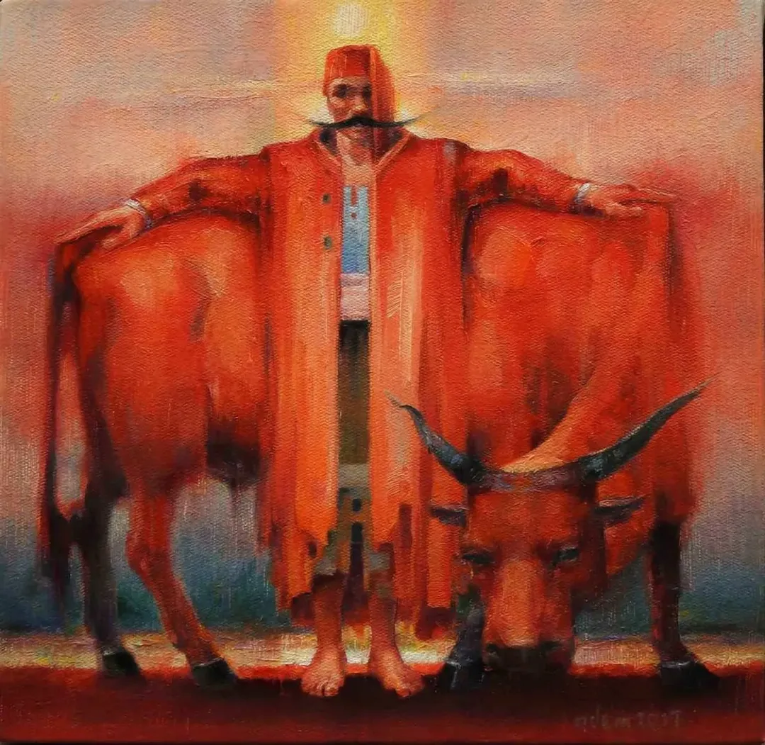ADEM BAŞPINAR — “isimsiz”, 2017 "isimsiz" eseri ADEM BAŞPINAR tarafından 2017 yılında 25x25 cm ölçülerinde Tuval üzeri yağlı boya tekniği ile yapılmıştır.