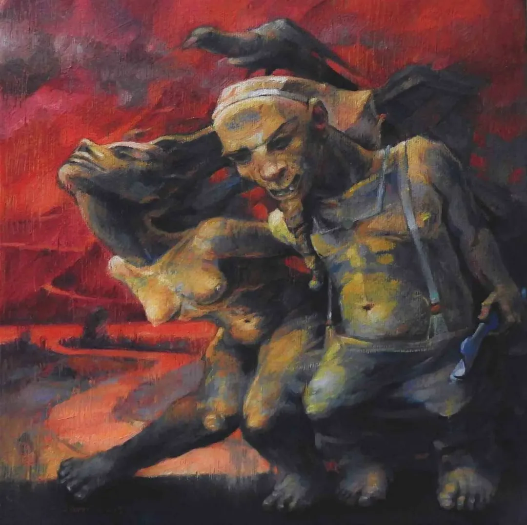 ADEM BAŞPINAR — “isimsiz”, 2017 "isimsiz" eseri ADEM BAŞPINAR tarafından 2017 yılında 25x25 cm ölçülerinde Tuval üzeri yağlı boya tekniği ile yapılmıştır.