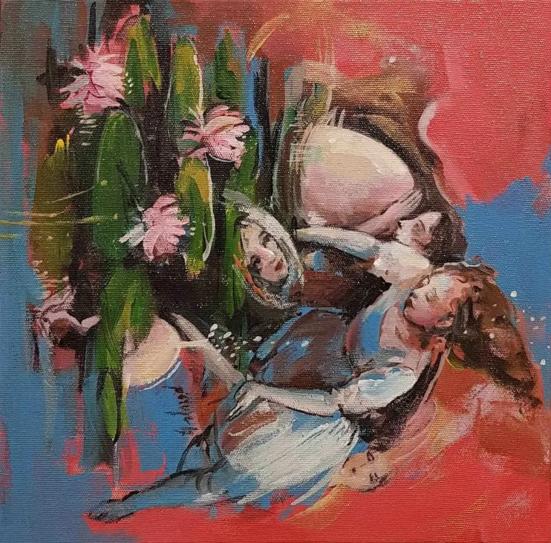 PERUZE HAMURCU — “isimsiz”, 2017 "isimsiz" eseri PERUZE HAMURCU tarafından 2017 yılında 25x25 cm ölçülerinde Tuval üzeri yağlı boya tekniği ile yapılmıştır.