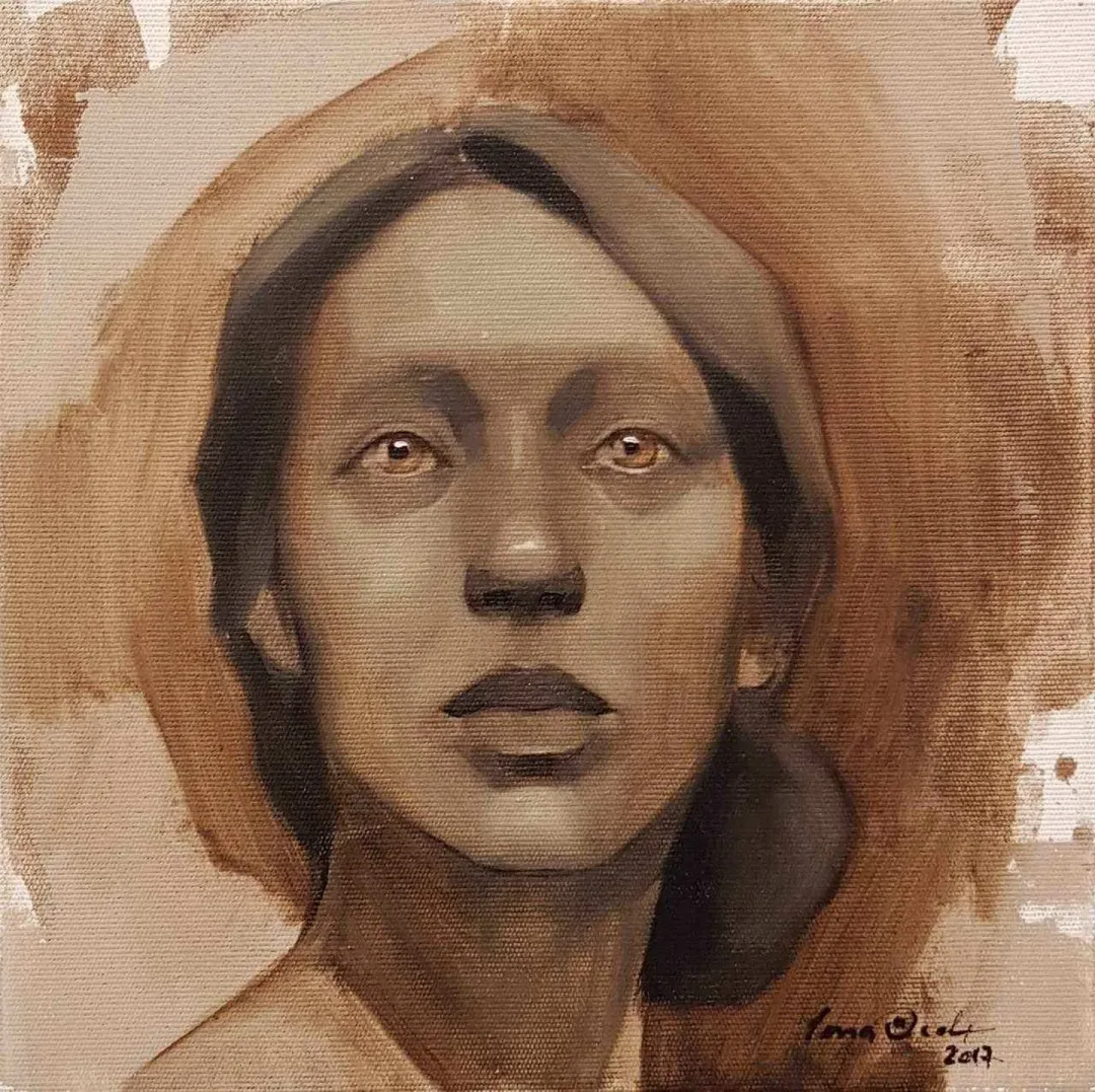 SEMA ÖCAL — “isimsiz”, 2017 "isimsiz" eseri SEMA ÖCAL tarafından 2017 yılında 25x25 cm ölçülerinde Tuval üzeri akrilik boya tekniği ile yapılmıştır.