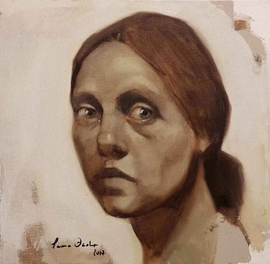 SEMA ÖCAL — “isimsiz”, 2017 "isimsiz" eseri SEMA ÖCAL tarafından 2017 yılında 25x25 cm ölçülerinde Tuval üzeri akrilik boya tekniği ile yapılmıştır.