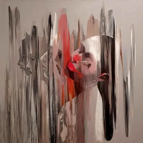 Bu eser HAKAN ERASLAN tarafından 2017 yılında 70x70 cm ölçülerinde Tuval üzeri yağlı boya tekniği ile yapılmıştır.