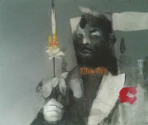 Bu eser ERCAN AYÇİÇEK tarafından 2018 yılında 50x60 cm ölçülerinde Tuval üzeri akrilik boya tekniği ile yapılmıştır.