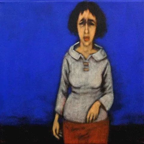 Bu eser ORHAN UMUT tarafından 2018 yılında 25x25 cm ölçülerinde Tuval üzeri akrilik boya tekniği ile yapılmıştır.