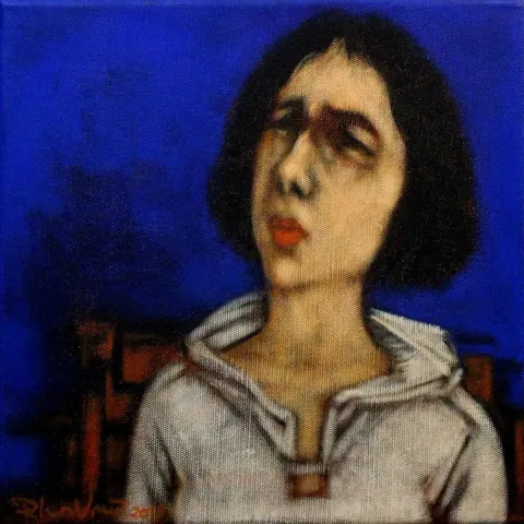 Bu eser ORHAN UMUT tarafından 2018 yılında 25x25 cm ölçülerinde Tuval üzeri akrilik boya tekniği ile yapılmıştır.