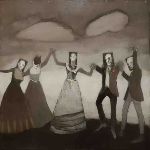 Bu eser ERCAN AYÇİÇEK tarafından 2017 yılında 70x70 cm ölçülerinde Tuval üzeri akrilik boya tekniği ile yapılmıştır.
