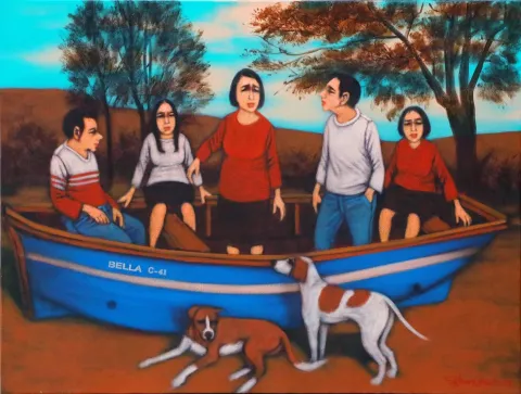 "Hemhal" eseri ORHAN UMUT tarafından 36x11 cm ölçülerinde 60x80 tekniği ile yapılmıştır.