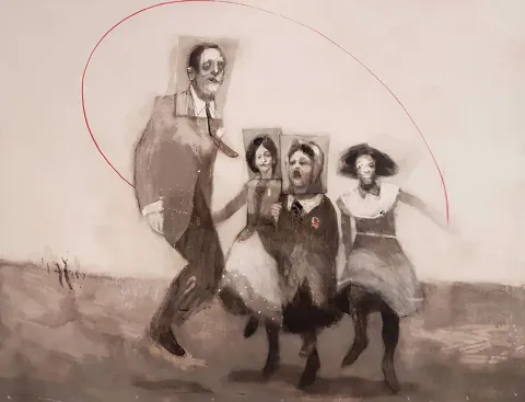 Bu eser ERCAN AYÇİÇEK tarafından 2017 yılında 80x100 cm ölçülerinde Tuval üzeri akrilik boya tekniği ile yapılmıştır.