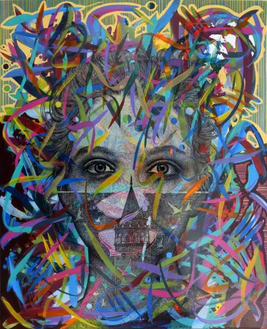 "Önermeler" eseri ENGİN KORKMAZ tarafından 100x80 cm ölçülerinde Tuval üzeri akrilik boya tekniği ile yapılmıştır.