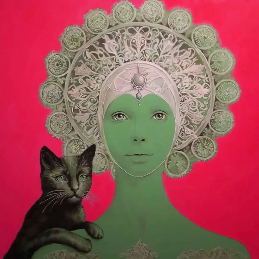 ESRA YILDIRIM — “As I Want to Be”, 2024 "As I Want to Be" eseri ESRA YILDIRIM tarafından 2024 yılında 80x80 cm ölçülerinde Tuval üzeri yağlı boya tekniği ile yapılmıştır.