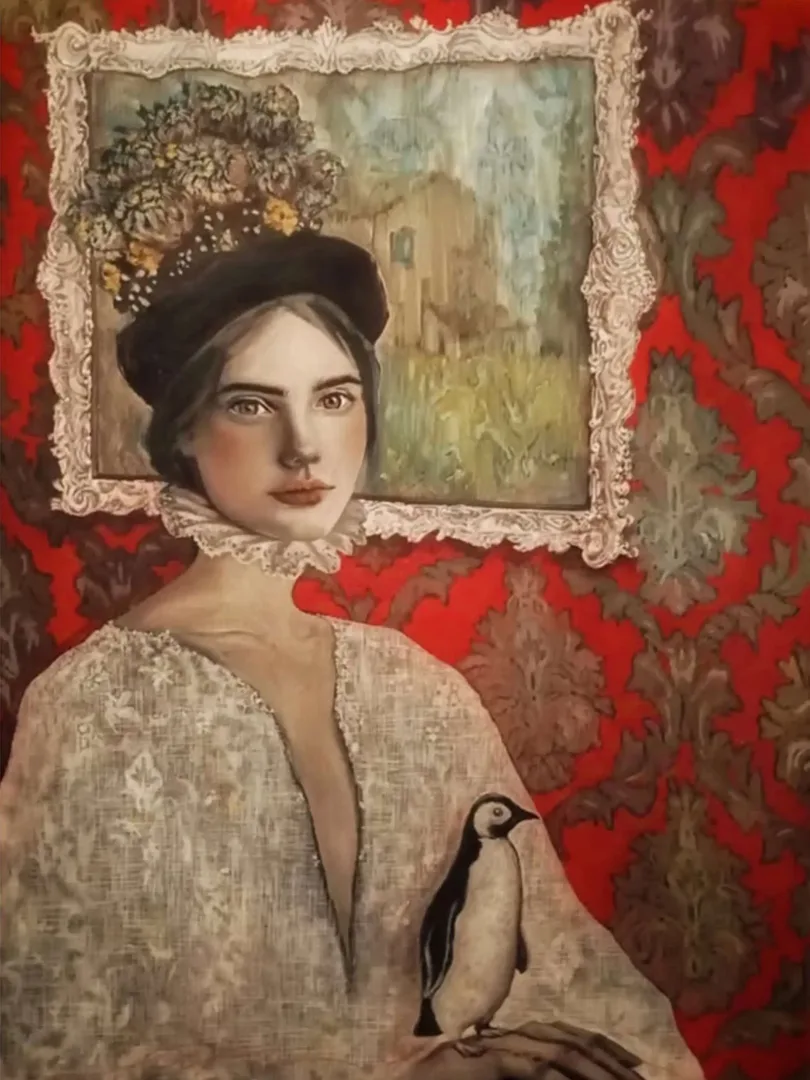 ESRA YILDIRIM — “The Still Warmth”, 2024 "The Still Warmth" eseri ESRA YILDIRIM tarafından 2024 yılında 80x60 cm ölçülerinde Tuval üzeri yağlı boya tekniği ile yapılmıştır.