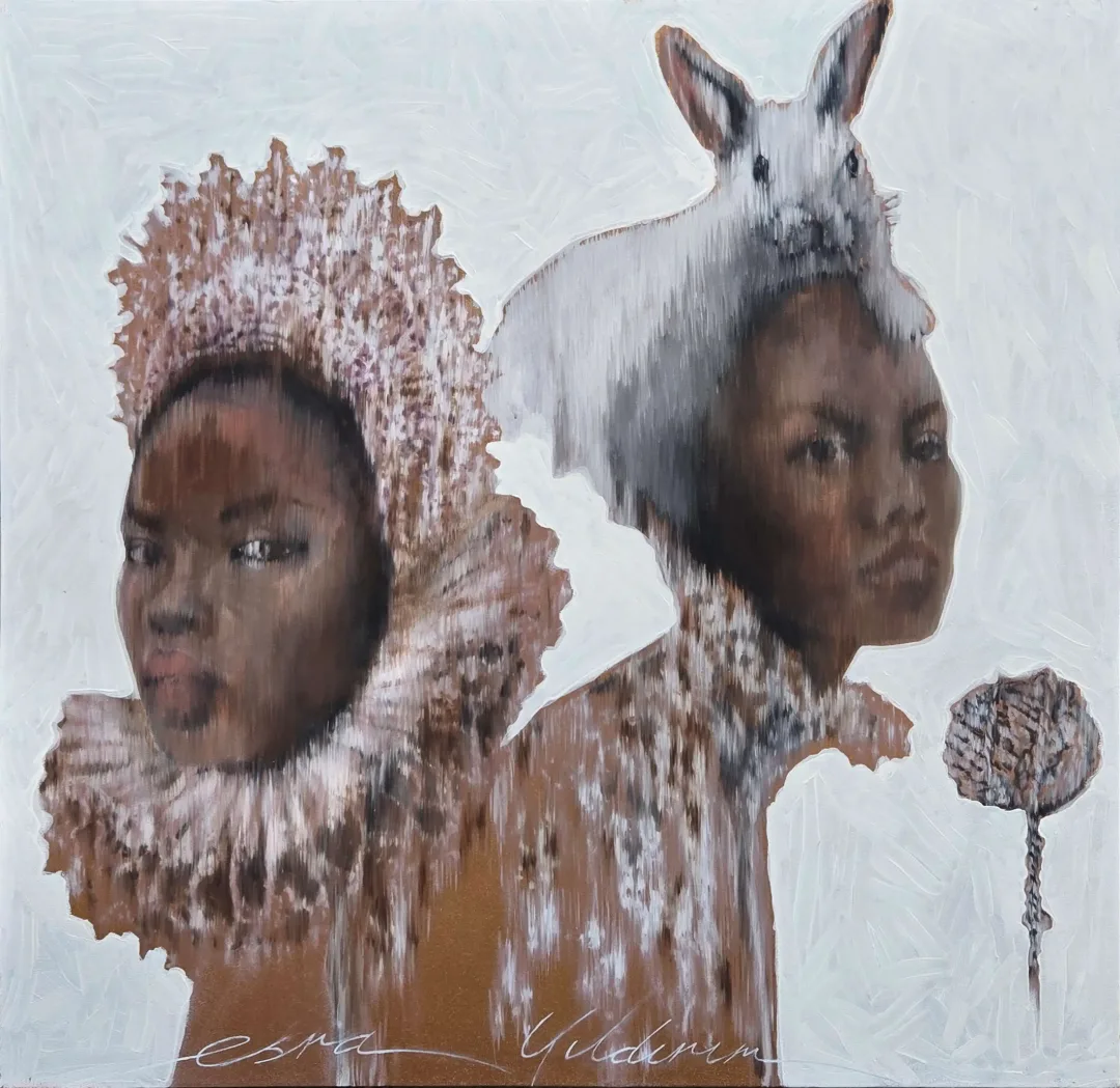 ESRA YILDIRIM — “The world is a hell for sensitive hearts”, 2024 "The world is a hell for sensitive hearts" eseri ESRA YILDIRIM tarafından 2024 yılında 80x80 cm ölçülerinde Tuval üzeri yağlı boya tekniği ile yapılmıştır.