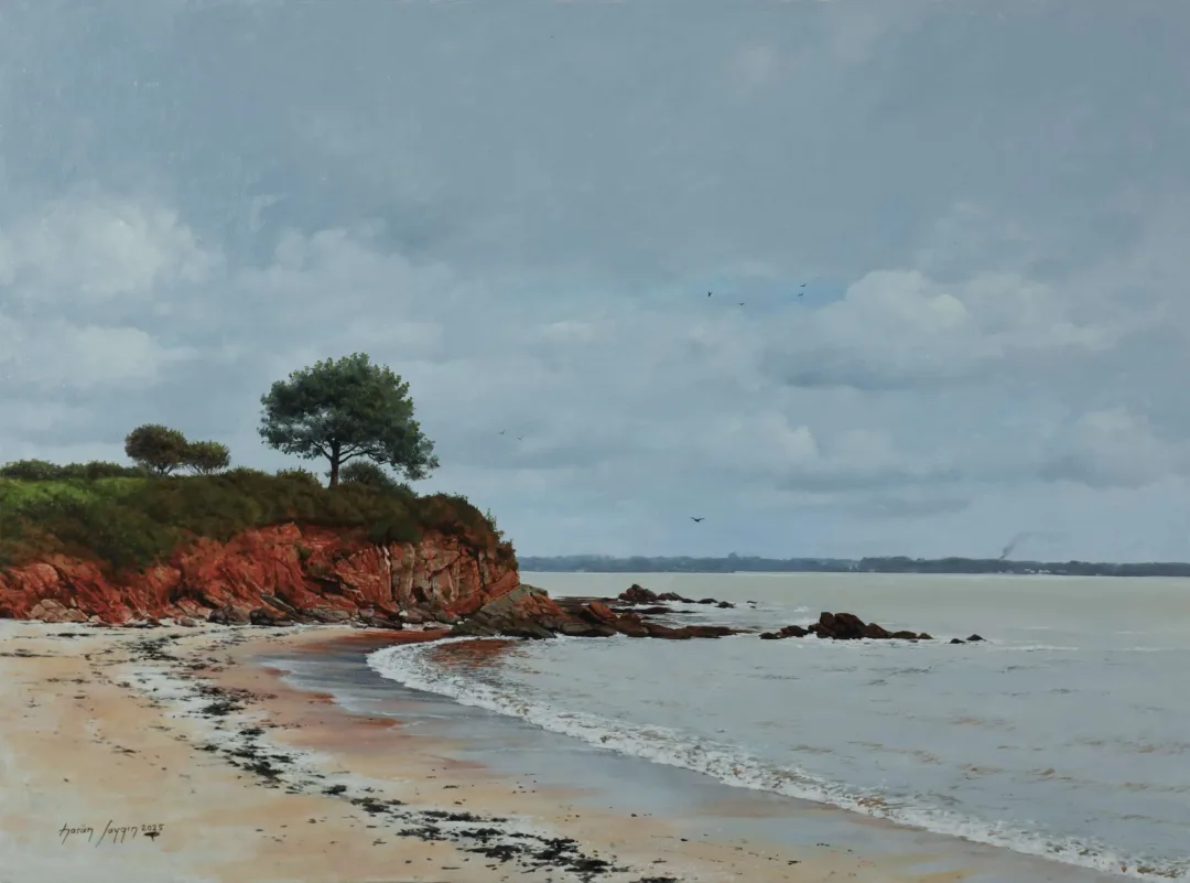 HASAN SAYGIN — “Sahil”, 2025 "Sahil" eseri HASAN SAYGIN tarafından 2025 yılında 53x72 cm ölçülerinde Tuval üzeri yağlı boya tekniği ile yapılmıştır.