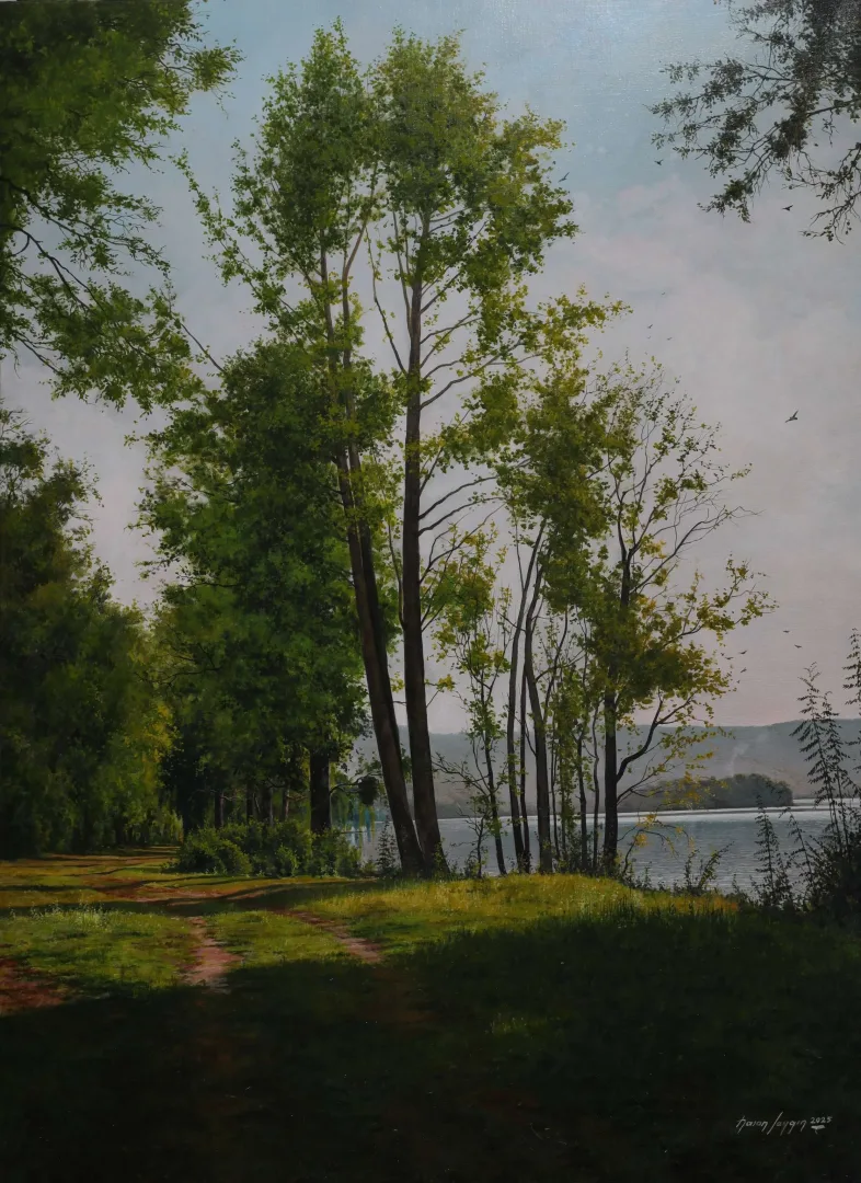 HASAN SAYGIN — “Patika Yol”, 2025 "Patika Yol" eseri HASAN SAYGIN tarafından 2025 yılında 98x71 cm ölçülerinde Tuval üzeri yağlı boya tekniği ile yapılmıştır.