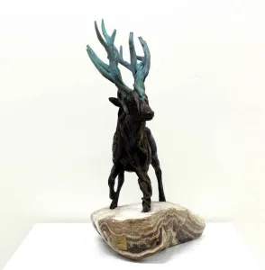 ALEXANDER DAVİDOV tarafından 45x33x24 cm ölçülerinde Bronz tekniği ile yapılmıştır.