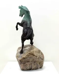 ALEXANDER DAVİDOV tarafından 45x30x19 cm ölçülerinde Bronz tekniği ile yapılmıştır.