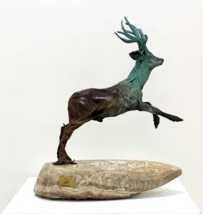 ALEXANDER DAVİDOV tarafından 37x33x16 cm ölçülerinde Bronz tekniği ile yapılmıştır.