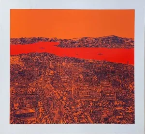 DEVRİM ERBİL tarafından 2013 yılında 70x70 cm ölçülerinde Serigrafi tekniği ile yapılmıştır.