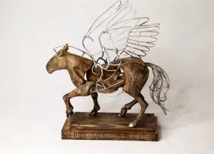 ARİF ÇEKDERİ tarafından 2012 yılında 43x47x12  cm ölçülerinde  Ahşap,Metal  tekniği ile yapılmıştır.