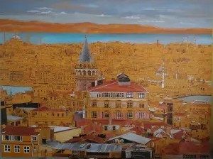 İSMAİL ÜNER tarafından 2015 yılında 150x200 cm ölçülerinde Tuval üzeri yağlı boya tekniği ile yapılmıştır.