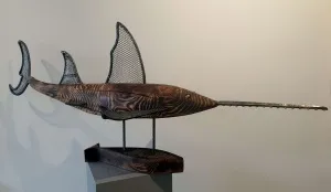 SERKAN ERKOÇ tarafından 2020 yılında 71x171x57 cm ölçülerinde Ahşap+Metal tekniği ile yapılmıştır.