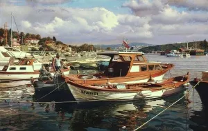 OLEG TURCHIN tarafından 140x220 cm ölçülerinde Tuval üzeri yağlı boya tekniği ile yapılmıştır.