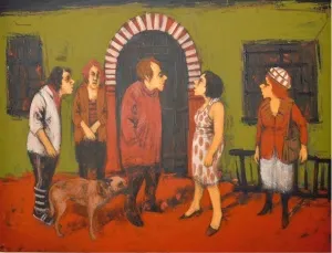 ORHAN UMUT tarafından 2010 yılında 90x120 cm ölçülerinde Tuval üzeri yağlı boya tekniği ile yapılmıştır.