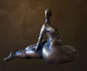 AZİMET KARAMAN tarafından 2016 yılında 38x23x53 cm ölçülerinde Bronz tekniği ile yapılmıştır.