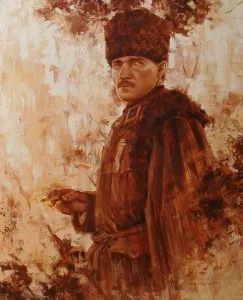 FATİH KARAKAŞ tarafından 2016 yılında 80x65 cm ölçülerinde Tuval üzeri yağlı boya tekniği ile yapılmıştır.