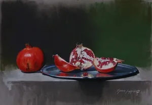 HASAN SAYGIN tarafından 2019 yılında 33x47 cm ölçülerinde Kağıt Üzeri Pastel tekniği ile yapılmıştır.