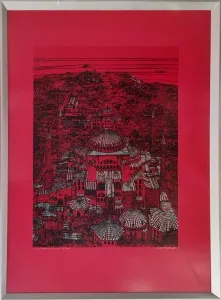 DEVRİM ERBİL tarafından 2018 yılında 100x70 cm ölçülerinde Serigrafi 1/25 tekniği ile yapılmıştır.