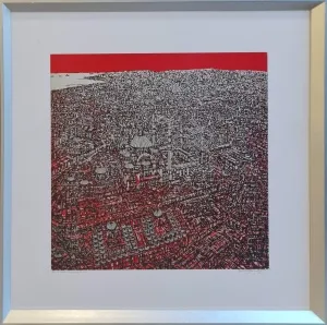 DEVRİM ERBİL tarafından 2014 yılında 70x70 cm ölçülerinde Serigrafi 4/50 tekniği ile yapılmıştır.