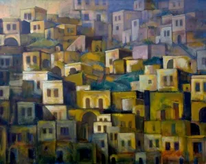 EROL EVGİN tarafından 2004 yılında 120x150 cm ölçülerinde TÜYB tekniği ile yapılmıştır.