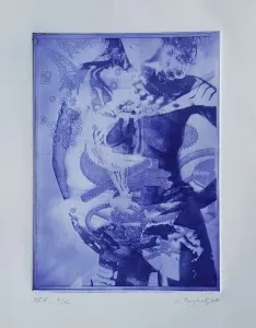 EMRE BAYKAL tarafından 2020 yılında 30x22 cm ölçülerinde Gravür tekniği ile yapılmıştır.